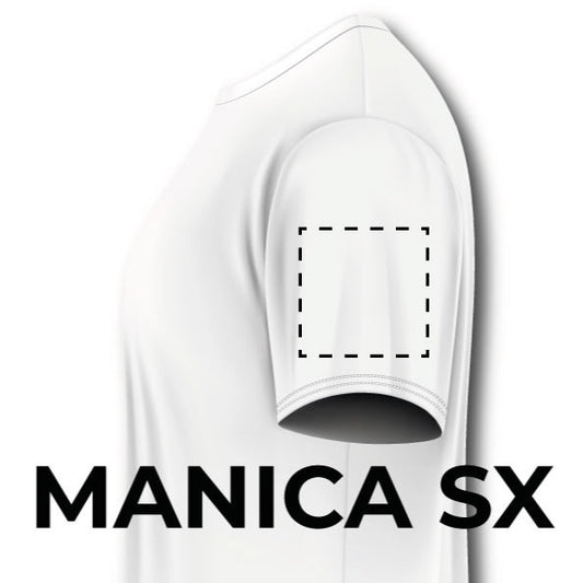 Posizione Ricamo Manica Sx