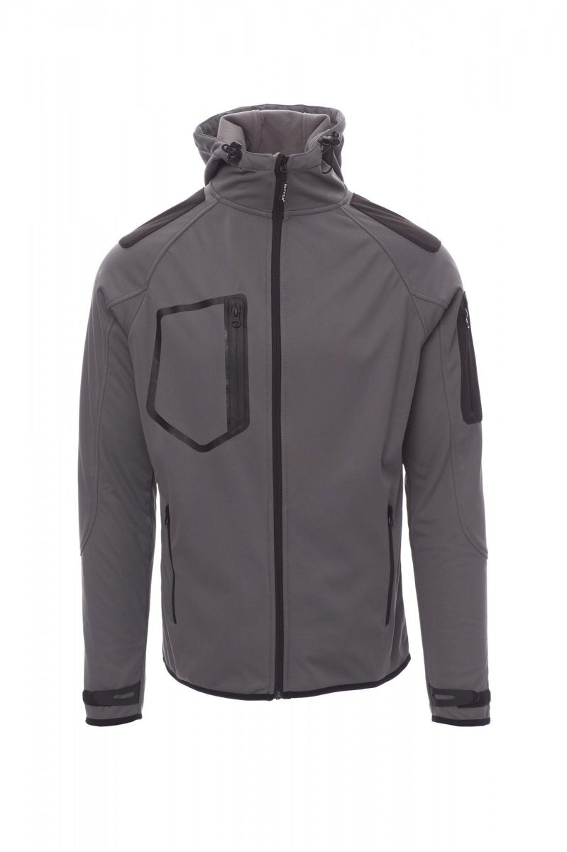 Giubbotto Uomo Ergonomico Softshell Impermeabile in Poliestere