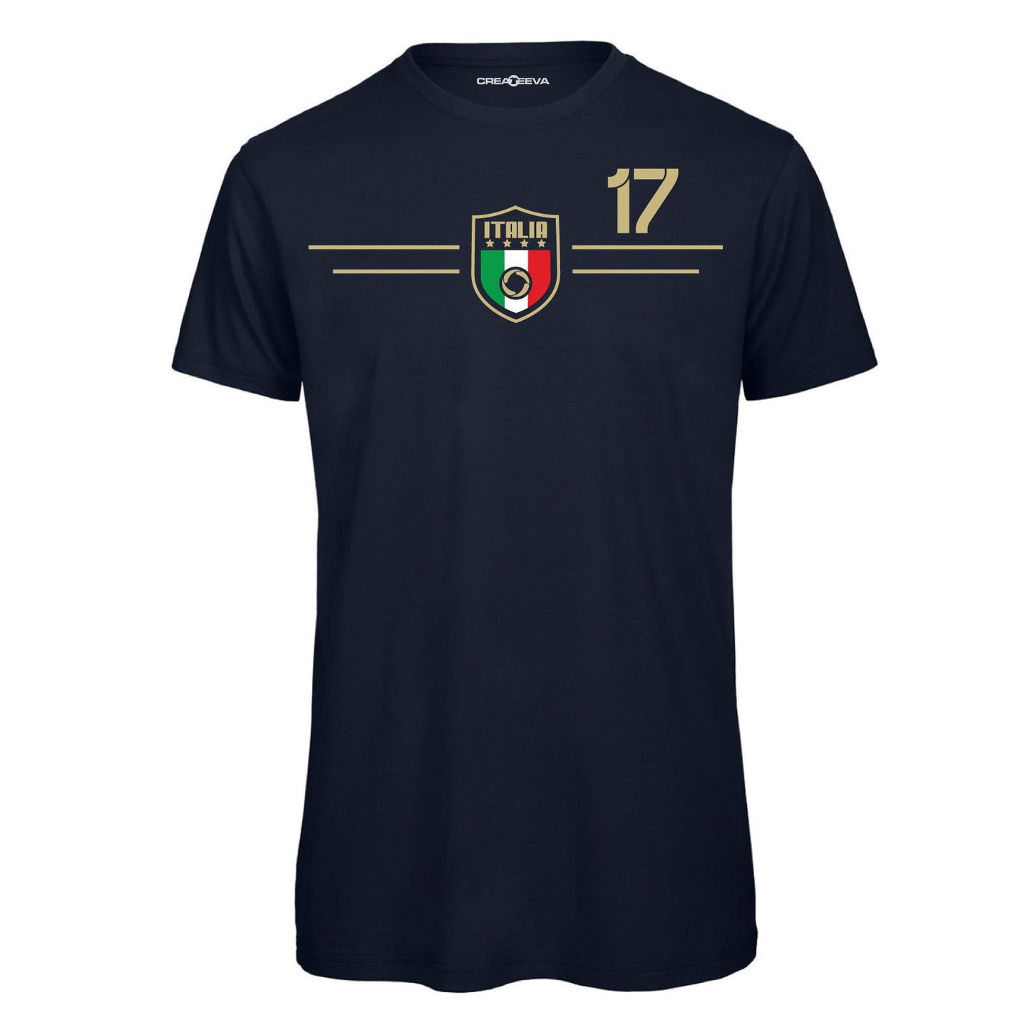 T-shirt giocatori Italia Maglia Europei Nazionale Italiana Mondiali