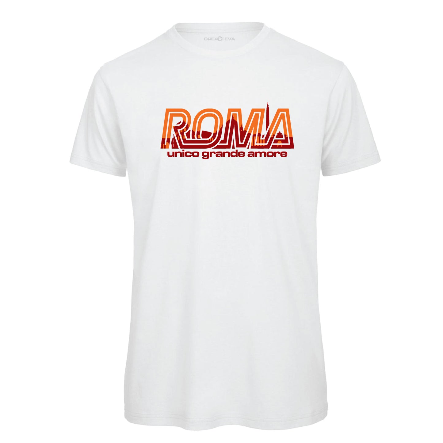 T-shirt Maglietta Roma unico grande amore