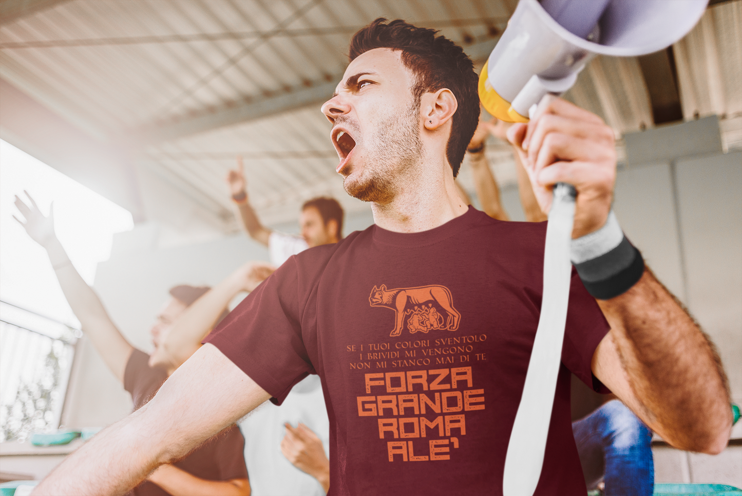 T-shirt Maglietta Roma Tifosi Ultras