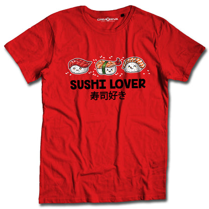 T-shirt Sushi Lover Maglietta POKE Maglia Giapponese