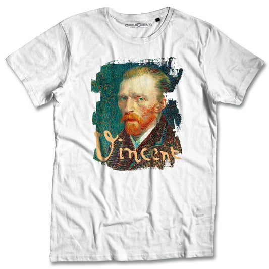 T-shirt Van Gogh Maglia Notte Stellata Autoritratto Mangiatori di patate